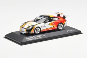 Porsche 911 996 GT3 Cup #9 D. Dermont Porsche Supercup 2006 Minichamps 1:43 400066409 Metal - imaginea 2 din 4