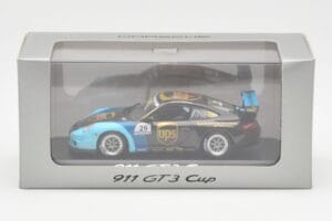 Porsche 911 996 GT3 Cup #29 D. Arnold UPS Porsche Supercup 2006 Minichamps 1:43 WAP02012416 Metal - imaginea 4 din 4