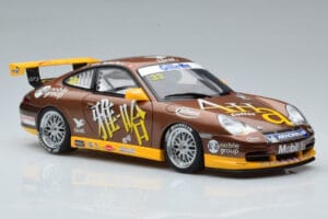 Porsche 911 996 GT3 Cup M. Marsh Carrera Cup Asia Winner 2004 AUTOart 1:18 80489 Metal - imaginea 5 din 7