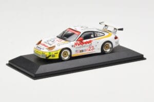 Porsche 911 996 GT3 RS McKenna #23 T. Bernhard / J. Bergmeister / M. Maassen 12 Hours of Sebring 2004 Minichamps 1:43 4000464 - imaginea 2 din 4