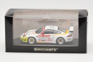 Porsche 911 996 GT3 RS McKenna #23 T. Bernhard / J. Bergmeister / M. Maassen 12 Hours of Sebring 2004 Minichamps 1:43 4000464 - imaginea 4 din 4