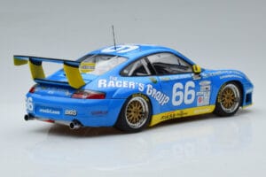 Porsche 911 996 GT3 R #6 24 Hours of Daytona GT Class Winner 2002 AUTOart 1:18 80273 Metal - imaginea 3 din 7