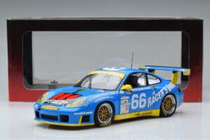 Porsche 911 996 GT3 R #6 24 Hours of Daytona GT Class Winner 2002 AUTOart 1:18 80273 Metal - imaginea 7 din 7