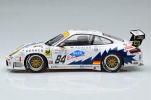 Porsche 911 996 GT3 R J. Ickx 24 Hours of Le Mans 2003 AUTOart 1:18 80379 Metal - imaginea 4 din 7