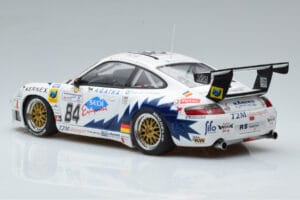 Porsche 911 996 GT3 R J. Ickx 24 Hours of Le Mans 2003 AUTOart 1:18 80379 Metal - imaginea 6 din 7