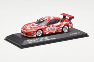 Porsche 911 996 GT3 RS Inline #89 B. Frisselle / D. Negri / S. Pumpelly ALMS Petit Le Mans 2003 Minichamps 1:43 400036989 Met - imaginea 2 din 4