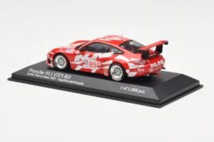 Porsche 911 996 GT3 RS Inline #89 B. Frisselle / D. Negri / S. Pumpelly ALMS Petit Le Mans 2003 Minichamps 1:43 400036989 Met - imaginea 3 din 4