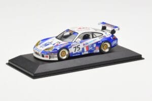 Porsche 911 996 GT3 RS #75 Khan / Sugden / Smith 24 Hours of Le Mans 2004 Minichamps 1:43 400046975 Metal - imaginea 2 din 4