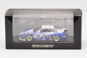 Porsche 911 996 GT3 RS #75 Khan / Sugden / Smith 24 Hours of Le Mans 2004 Minichamps 1:43 400046975 Metal - imaginea 4 din 4