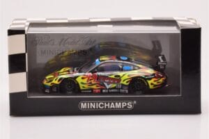 Porsche 911 996 GT3 RS Sally #79 Jeanette / Minter GP of Miami 2004 Minichamps 1:43 400046979 Metal - imaginea 4 din 4
