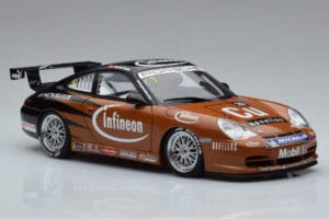 Porsche 911 996 GT3 R #2 S. Miau Carrera Cup Asia 2004 AUTOart 1:18 80488 Metal - imaginea 5 din 7