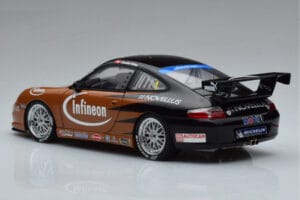 Porsche 911 996 GT3 R #2 S. Miau Carrera Cup Asia 2004 AUTOart 1:18 80488 Metal - imaginea 6 din 7
