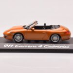 Porsche 911 997 Carrera 4 Cabriolet Portocaliu Metalic Minichamps 1:43
