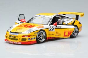Porsche 911 997 GT3 Cup D. O'Young Carrera Cup Asia 2007 AUTOart 1:18 80785 Metal - imaginea 2 din 7