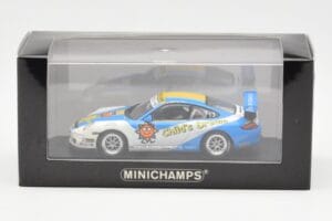 Porsche 911 997 GT3 Cup Child's Dream #13 M. Lee Carrera Cup Asia 2007 Minichamps 1:43 400076413 Metal - imaginea 4 din 4