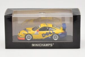 Porsche 911 997 GT3 Cup MRS PC Service Team #15 D. Huisman Porsche Supercup 2006 Minichamps 1:43 400066415 Metal - imaginea 4 din 4