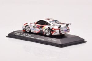Porsche 911 997 GT3 Cup #124 Mattheus / Geoffroy / Vanbellingen / Fumal 24 Hours of Spa 2005 Minichamps 1:43 400056224 Metal - imaginea 3 din 4