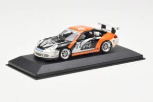 Porsche 911 997 GT3 Cup Noble Group #9 R. Meins Carrera Cup Asia Macau 2007 Minichamps 1:43 400076419 Metal - imaginea 2 din 4