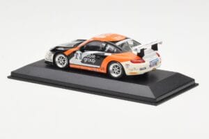 Porsche 911 997 GT3 Cup Noble Group #9 R. Meins Carrera Cup Asia Macau 2007 Minichamps 1:43 400076419 Metal - imaginea 3 din 4