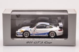 Porsche 911 997 GT3 Cup #3 Team Araxa Racing R. Westbrook Porsche Carrera Cup 2007 Minichamps 1:43 WAP02012318VKK Metal - imaginea 4 din 4