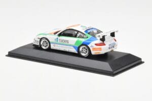 Porsche 911 997 GT3 Cup Tsuchiya #80 K. Sawa Carrera Cup Asia Macau 2007 Minichamps 1:43 400076480 Metal - imaginea 3 din 4