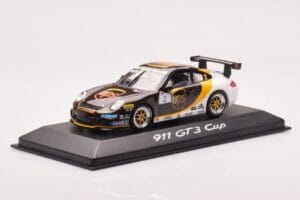 Porsche 911 997 GT3 Cup #2 UPS Holzer 2008 Minichamps 1:43 WAP02002218 Metal - imaginea 2 din 4