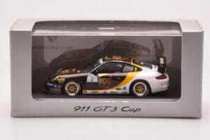 Porsche 911 997 GT3 Cup #2 UPS Holzer 2008 Minichamps 1:43 WAP02002218 Metal - imaginea 4 din 4