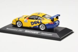 Porsche 911 997 GT3 #15 K. Burt Porsche Michelin Supercup 2006 Minichamps 1:43 WAP02013417 Metal - imaginea 3 din 4