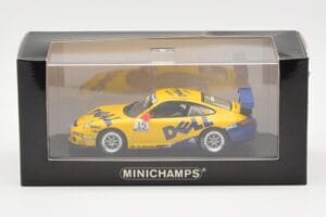 Porsche 911 997 GT3 #15 K. Burt Porsche Michelin Supercup 2006 Minichamps 1:43 WAP02013417 Metal - imaginea 4 din 4