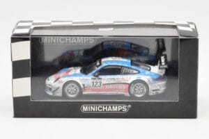 Porsche 911 997 GT3 R Cybernet #123 Fumal / Thiry / Rosenlad / Lefort 24 Hours of Spa 2011 Minichamps 1:43 400118923 Metal - imaginea 4 din 4