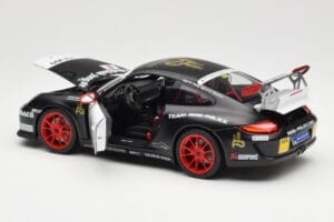 Porsche 911 997 GT3 RS #176 Team Ring Police VLN 2011 Norev 1:18 187570 Metal - imaginea 5 din 8
