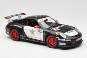 Porsche 911 997 GT3 RS #176 Team Ring Police VLN 2011 Norev 1:18 187570 Metal - imaginea 6 din 8