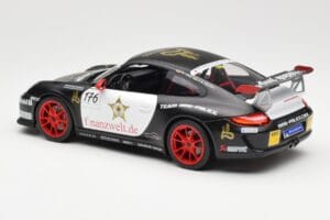 Porsche 911 997 GT3 RS #176 Team Ring Police VLN 2011 Norev 1:18 187570 Metal - imaginea 7 din 8