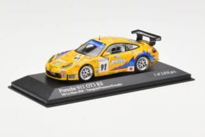 Porsche 911 997 GT3 RS T2M #91 Yamagishi / Fournoux / Konopka 24 Hours of Le Mans 2006 Minichamps 1:43 400066991 Metal - imaginea 2 din 4