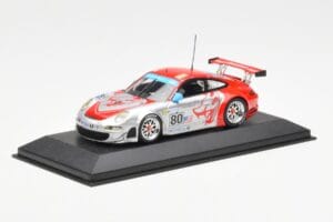 Porsche 911 997 GT3 RSR Flying Lizard #80 S. Neiman / J. Bergmeister / J. van Overbeek 24 Hours of Le Mans 2008 Minichamps 1: - imaginea 2 din 4