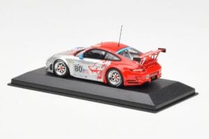 Porsche 911 997 GT3 RSR Flying Lizard #80 S. Neiman / J. Bergmeister / J. van Overbeek 24 Hours of Le Mans 2008 Minichamps 1: - imaginea 3 din 4