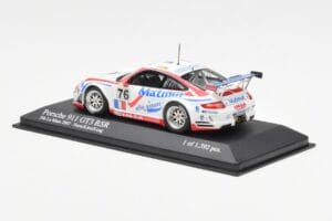 Porsche 911 997 GT3 RSR Matmut #76 P. Narac / R. Lietz / P. Long 24 Hours of Le Mans 2007 Minichamps 1:43 400076776 Metal - imaginea 3 din 4