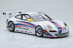 Porsche 911 997 GT3 RSR #1 Presentation Car 2007 AUTOart 1:18 WAP02100618 Metal - imaginea 6 din 8