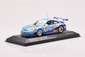Porsche 911 997 GT3 RSR #71 Felbermayr-Proton M. Collin 24 Hours of Le Mans 2007 Minichamps 1:43 400076771 Metal - imaginea 2 din 4