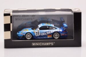 Porsche 911 997 GT3 RSR #71 Felbermayr-Proton M. Collin 24 Hours of Le Mans 2007 Minichamps 1:43 400076771 Metal - imaginea 4 din 4