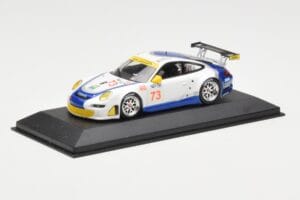 Porsche 911 997 GT3 RSR Tafel Racing #73 J. Tafel / J. Farnbacher 12 Hours of Sebring 2010 Minichamps 1:43 400076473 Metal - imaginea 2 din 4