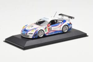 Porsche 911 997 GT3 RSR #93 Nielsen / C. Ehret / A. Simonsen 24 Hours of Le Mans 2007 Minichamps 1:43 400076793 Metal - imaginea 2 din 4