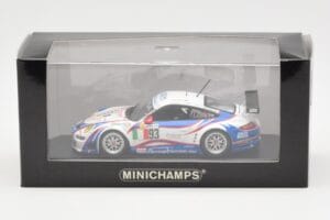 Porsche 911 997 GT3 RSR #93 Nielsen / C. Ehret / A. Simonsen 24 Hours of Le Mans 2007 Minichamps 1:43 400076793 Metal - imaginea 4 din 4