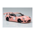 Porsche 911 997 Liberty Walk Pink Pig GT Spirit 1:18 CLDC020 Rășină - image 4 of 6