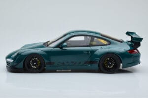 Porsche 911 997 RWB Syunkashuto Verde GT Spirit 1:18 GT896 Rășină - imaginea 3 din 6