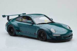Porsche 911 997 RWB Syunkashuto Verde GT Spirit 1:18 GT896 Rășină - imaginea 4 din 6