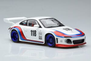 Porsche 911 997.2 RWB n118 Old New Martini MCG 1:18 MCG18328 Metal - imaginea 4 din 6