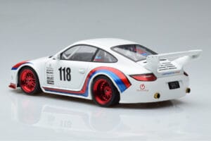Porsche 911 997.2 RWB n118 Old New Martini MCG 1:18 MCG18328 Metal - imaginea 5 din 6