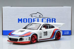 Porsche 911 997.2 RWB n118 Old New Martini MCG 1:18 MCG18328 Metal - imaginea 6 din 6