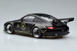 Porsche 911 997.2 RWB n23 Old New JPS MCG 1:18 MCG18326 Metal - imaginea 5 din 6